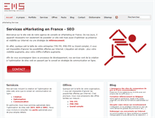 Tablet Screenshot of emarketingservices.fr