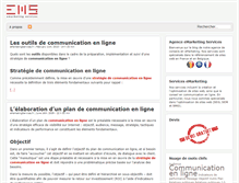 Tablet Screenshot of communication.emarketingservices.fr