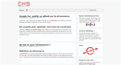 Desktop Screenshot of ecommerce.emarketingservices.fr