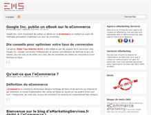 Tablet Screenshot of ecommerce.emarketingservices.fr
